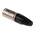 Neutrik Cable Mount XLR Connector, Male, 50 V, 3 Way, Silver Plating