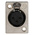 Neutrik Panel Mount XLR Connector, Female, 50 V, 3 Way, Silver over Nickel Plating