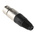 Neutrik Cable Mount XLR Connector, Female, 50 V, 4 Way, Silver over Nickel Plating