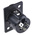 Neutrik Panel Mount XLR Connector, Female, 50 V, 3 Way, Silver over Nickel Plating