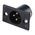 Neutrik Panel Mount XLR Connector, Male, 50 V, 3 Way, Silver over Nickel Plating