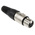 RS PRO Cable Mount XLR Connector, Female, 250 V ac, 3 Way, Silver Plating