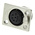 Neutrik Panel Mount XLR Connector, Female, 50 V, 6 Way, Silver over Nickel Plating