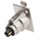 RS PRO Panel Mount XLR Connector, Female, 5 Way, Silver Plating