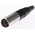 Switchcraft Cable Mount XLR Connector, Male, 125 V ac, 4 Way, Silver Plating
