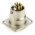 Amphenol Panel Mount XLR Connector, Male, 7 Way, Gold Plating