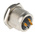 Neutrik Panel Mount XLR Connector, Male, 50 V ac, 3 Way, Gold over Nickel Plating