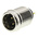 Re-An Products Chassis Mount Miniature Connector, Male, 3 Way, Gold Plating