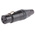 Neutrik Cable Mount XLR Connector, Female, 50 V, 3 Way, Silver Plating