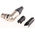 Neutrik Cable Mount XLR Connector, Right Angle, Female, 50 V ac, 4 Way, Silver over Nickel Plating