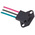 ZF Flange Mount Hall Effect Sensor, NPN Output, 4.5 → 18 V dc, Block Body, 18V
