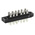 TE Connectivity RP622 12 Way, Straight Rectangular Connector, Plug