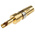 RS PRO , Straight , Female Gold , Copper Alloy , Backplane Connector Contact