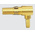 RS PRO , Male Gold , Copper Alloy , Backplane Connector Contact
