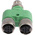 Phoenix Contact 5 Pole M12 Plug to 5 Pole M12 Socket Adapter