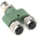 Phoenix Contact 5 Pole M12 Plug to 2 Pole M12 Socket Adapter