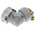 Souriau, 840Size 2 Angled, Straight Circular Connector Backshell, For Use With 840 Series