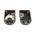 Amphenol Socapex, SL 61Size 30 Right Angle Circular Connector Backshell, For Use With SL1 Series
