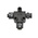 Amphenol Tee 5 Pole Socket Adapter