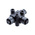 Amphenol Tee 5 Pole Socket Adapter