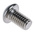 RS PRO M6 x 10mm Hex Socket Button Screw Plain Stainless Steel