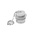 Amphenol Industrial Duramate AHDM Circular Connector Dust Cap, Shell Size 24 IP67 Rated, with Nickel Finish, Aluminium