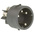 Male Connector Insert 4 Way for use with Mini Buccaneer Connector
