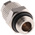 RS PRO 35mm 8-Pin Female Mini-DIN to 8-Pin Female Mini-DIN Silver DIN Cable Assembly