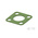 Kemtron 93 Circular Connector Seal Gasket, Shell Size 8 diameter 16.25mm for use with MIL-DTL-38999 Connectors