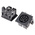 RS PRO 6 Pole Right Angle Din Socket, 2A, 100 V ac, Push-In, Female, Through Hole