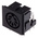 RS PRO 7 Pole Right Angle Din Socket, 2A, 100 V ac, Push-In, Female, Through Hole