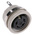 Hirschmann, MAB 4 Pole Din Socket, DIN EN 60 130-09, 4A, 34 V ac/dc IP30, Screw Lock, Female, Panel Mount