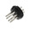 RS PRO 7 Pole Right Angle Din Plug, DIN 45329, 4A, 34 V ac/dc IP30, Male, Cable Mount