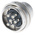 binder 6 Pole Miniature Din Plug, 5A, 250 V, Male, Panel Mount