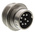 Amphenol C 091 D Series, 8 Pole Din Plug Plug, 5A, 100 V ac/dc IP67
