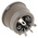 Hirschmann, MAB 8 Pole Din Socket, DIN 45326, 4A, 34 V ac/dc IP30, Screw Lock, Female, Panel Mount