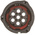 TE Connectivity 7 Pole Din Socket, DIN 72585 IP69K, Bayonet, Female, Cable Mount