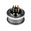 Lumberg, KFV 12 Pole M16 Din Socket, DIN EN 60529, 3A, 60 V ac IP40, Female, Panel Mount