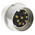 Lumberg, SFV 8 Pole M16 Din Plug, DIN EN 60529, 5A, 60 V ac IP40, Male, Panel Mount