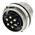 Amphenol Industrial, Signalmate C091 7 Pole M16 Din Plug, 5.0A, 300 V IP40, Screw On, Panel Mount
