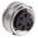 Lumberg, KGR 5 Pole M16 Din Socket, DIN EN 60529, 5A, 250 V ac IP40, Female, Panel Mount