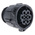 ITT Cannon, APD 7 Pole Din Plug, DIN 72585, 48 V dc IP67, IP69K, Male, Cable Mount