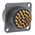 Amphenol Limited, 62GB 26 Way Box Mount MIL Spec Circular Connector Receptacle, Socket Contacts,Shell Size 16, Bayonet