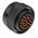 Amphenol Limited, 62GB 26 Way Cable Mount MIL Spec Circular Connector Plug, Pin Contacts,Shell Size 16, Bayonet