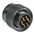 Amphenol Limited, 62GB 6 Way Cable Mount MIL Spec Circular Connector Plug, Socket Contacts,Shell Size 10, Bayonet
