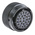 Amphenol Limited, 62GB 26 Way Cable Mount MIL Spec Circular Connector Plug, Socket Contacts,Shell Size 16, Bayonet
