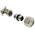 ITT Cannon, CA-COM 6 Way Cable Mount MIL Spec Circular Connector Plug, Pin Contacts,Shell Size 14S, Bayonet Coupling