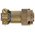 ITT Cannon, KPT 6 Way Cable Mount MIL Spec Circular Connector Plug, Pin Contacts,Shell Size 10, Bayonet Coupling