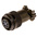 ITT Cannon, KPT 6 Way Cable Mount MIL Spec Circular Connector Plug, Socket Contacts,Shell Size 10, Bayonet Coupling