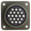 Amphenol Industrial, MS3102A 19 Way Box Mount MIL Spec Circular Connector Receptacle, Pin Contacts,Shell Size 22, Screw